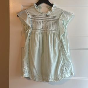 7 For All Mankind XS Mint Shirt